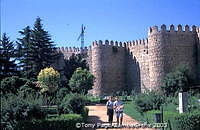 The city walls of Avila