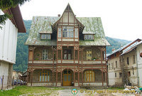 Sinaia, a Carpathian alpine resort