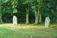 A couple of standing stones