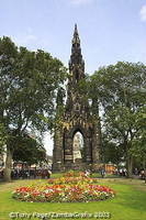 Memorial to Sir Walter Scott, poet and novelist [Edinburgh - Scotland]