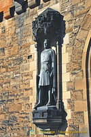 Statue of Robert the Bruce, King of Scotland