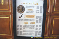 Laich Hall or Low Hall was so-named because it was below the chambers of King James I