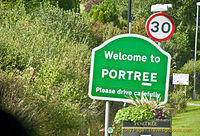 Portree is the largest settlement in Skye