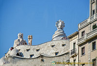 The witch scarers of Casa Mila