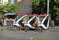 Barcelona trixi - tricycle taxis