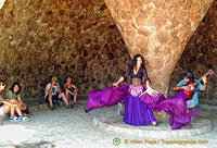 Performers at Parc Guell