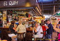El Quim is one of the eleven bar/restaurants in La Boqueria