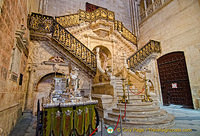 Burgos Cathedral: Renaissance style Golden Staircase