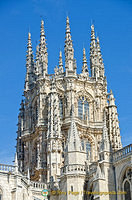 Cimborrio octagonal tower of Burgos Cathedral