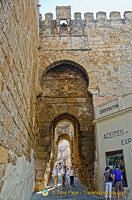 Puerta de Serville, the main gate to Carmona