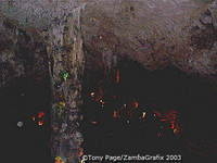 A further series of deeply descending chambers