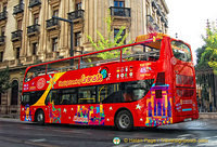 Granada sightseeing bus