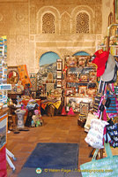 Alhambra gift shop