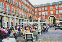 Plaza Mayor is a pleasant location to enjoy a break and people watching