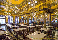 Pamplona's Cafe Iruña is in the class of the Grand Cafes