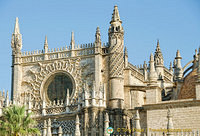 West facade of the Seville Cathedral