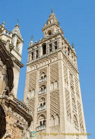 Giralda tower, one of the top three surviving Almohad towers 