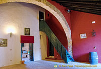 One of the rooms at the Hacienda Los Miradores