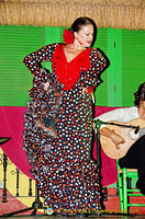 The star flamenco dancer at Palacio Andaluz