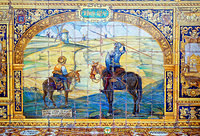 Tile panel representing Ciudad Real