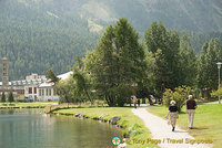 St Moritz Lake Walk