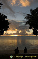 View from our hut verandah
Moorea, Tahiti