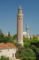 This 13th century fluted minaret is the symbol of Antalya