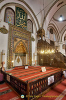 View towards the mihrab