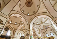 Arches, domes and decoration in Bursa Ulu Camii