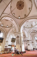 Fine Islamic inscriptions on the pillars