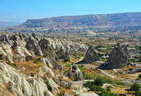 Fairy chimneys and cave dwellings of Göreme Valley