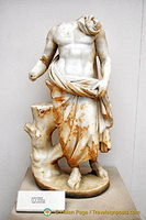 Headless statue of Asklepios