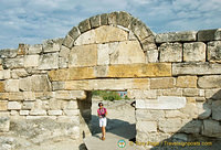 Walking through the Southern Byzantine Gate