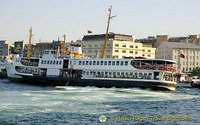 Waterfront and Galata Bridge, Golden Horn, Istanbul, Turkey