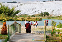 Tourism is the major industry in Pamukkale
