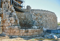 Remains of Perge theatre