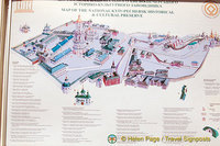 Map of the Monastery of the Caves complex