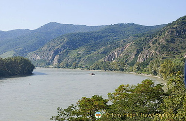 View of Danube river