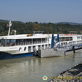 'MS Poetry' moored in Melk