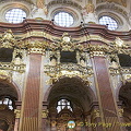 Giuseppe Galli-Bibiena designed the pulpit and high altar