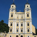 Mondsee is a small touristy town dominated by St Michael's Basilica