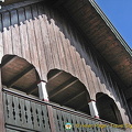 Wooden buildings in Mondsee