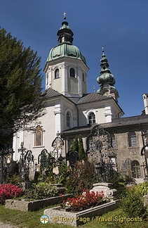 St Peter's cemetery is the resting place of many of Salzburg's dignitaries, artists, scholars and merchants