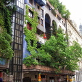 See the crooked Hundertwasser columns