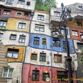 You won' see a straight line in Hundertwasserhaus