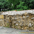 Remnants of a medieval wall in Vienna