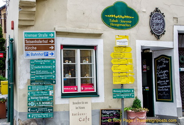 A souvenir shop