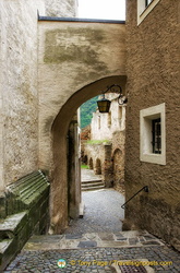 Medieval archway of Weissenkirchen