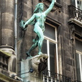Statue on a building