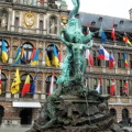 Brabo Fountain in Grote Markt